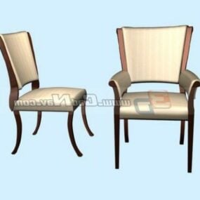 Home Leisure Chair Furniture 3D-Modell