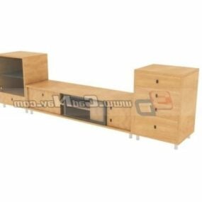 Home Combination Sideboard Furniture 3d model