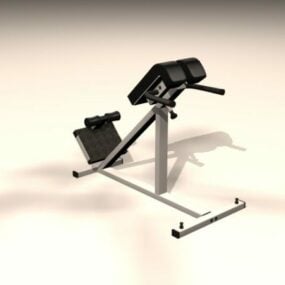 Fitness Gym Cvičební zařízení 3D model