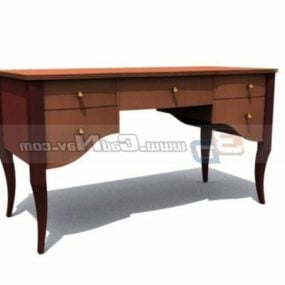 Меблі для домашнього офісу Письмовий стіл 3d модель