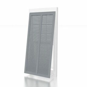 Hopper Window Shutter 3d model