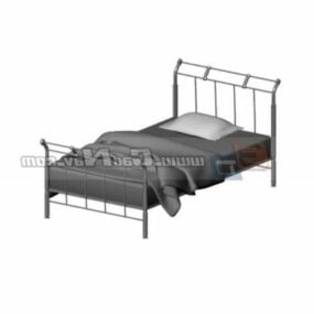 Sykehus metall seng møbler 3d modell