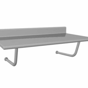 Hospital Equipment Table 3d model