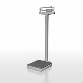 Medical Weight Scale 3d model