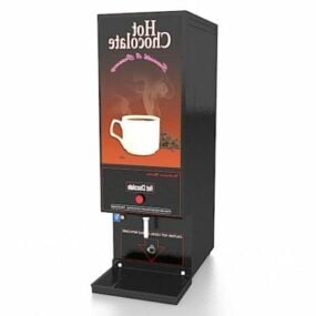 Hot Chocolate Vending Equipment 3d model