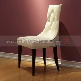 Chaise de banquet de meubles d'hôtel modèle 3D