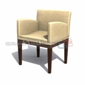 酒店家具休闲椅3d模型