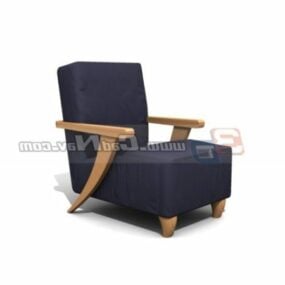 Hotel Single Sofa Furniture 3d model