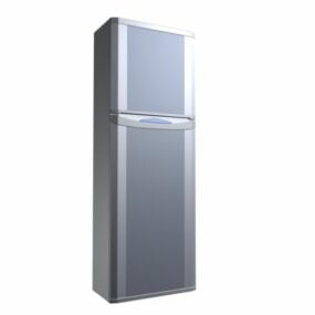 Husholdnings 2-dørs kjøleskap 3d-modell
