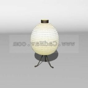 Ikea Design Spherical Bedside Lamp 3d model