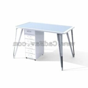 Ikea Furniture Office Desks Cabinets 3d model