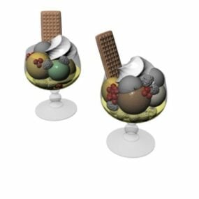 IJs Dessertbeker 3D-model