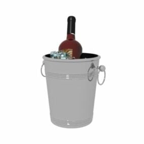 Party Ice Bucket 3d model
