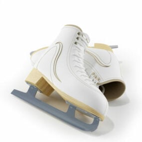 스포츠 아이스 하키 스케이트 장비 3d 모델