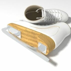 Buty do jazdy na łyżwach sportowych Model 3D