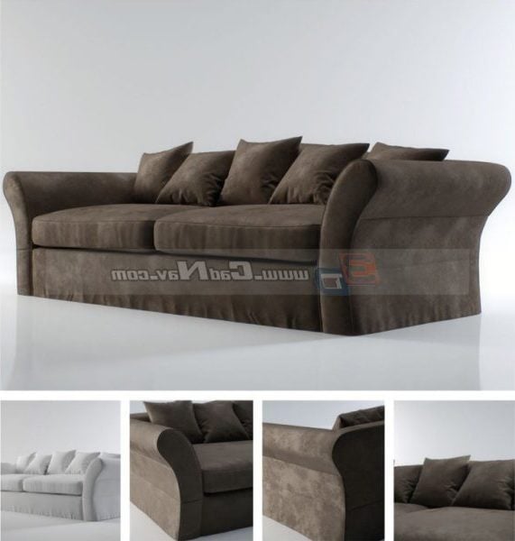 Ikea Fabric Sofa Möbel