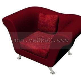 Home Fabric Sofa Armchair Modern Design 3d model