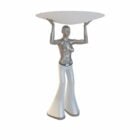 Woman Standing Candle Tray