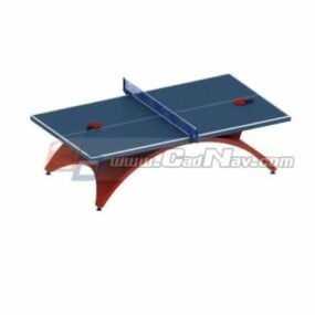 Model 3d Meja Ping Pong Pusat Olahraga
