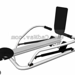Indoor Fitness Rowing Machine 3d model