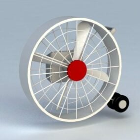 工业风扇机3d模型