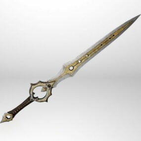 Gra Infinity Blade Sword Model 3D