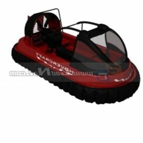 Inflatable Canoe Cruise Watercraft 3d model
