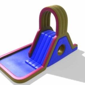 Playground Inflatable Water Slide 3d model