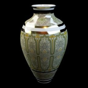 Interiør Antiquedecoration Vase 3d modell