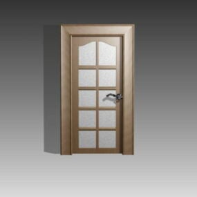 Internal Glazed Door Design 3d model