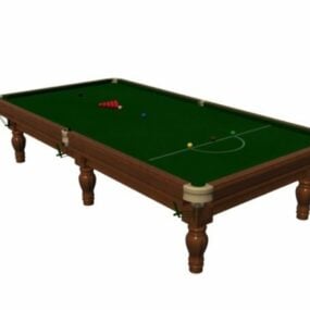 Snookerbord 3d-modell