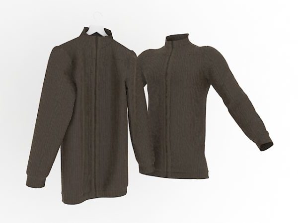 Jacket On Hanger Fashion Free 3d Model - .Max, .Vray - Open3dModel
