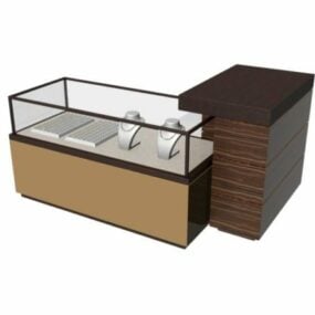 Jewelry Showcase Cabinet 3d model