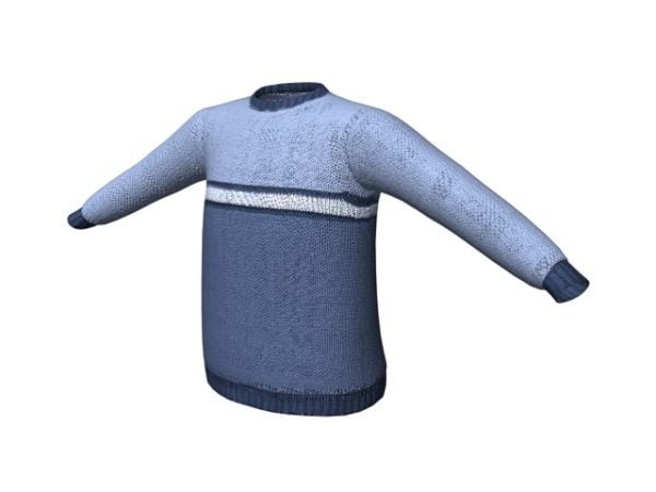 Viscoso Sinceramente el estudio Jumper Sweater Hombres Ropa Gratis Modelo 3d - .Max, .Vray - Open3dModel