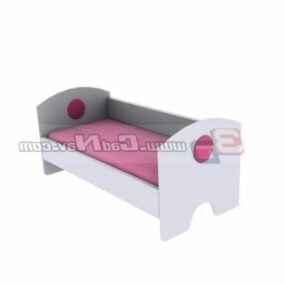 Junior Toddler Bed Furniture 3d-modell