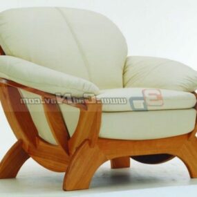 Chaise de canapé de meubles européens modèle 3D