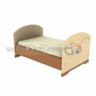 Meubles en bois de lit de chambre à coucher d'enfants