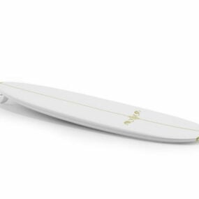키드 서핑 보드 장비 3d 모델
