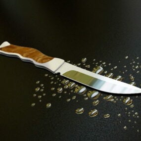 Home Kitchen Knife 3d model