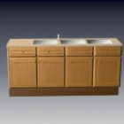 Wooden Kitchen Cabinet With Sink