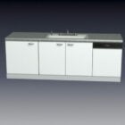 Kitchen Sink Cabinet With Counter Top