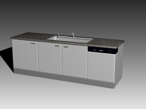 Kitchen Countertop Furniture With Sink