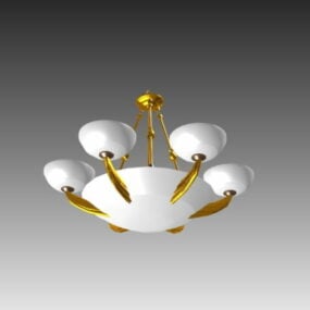 3d модель кухонного підвісного світильника під старовинний дизайн