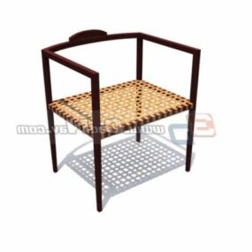 Home Furniture Knotted Chair 3d-modell