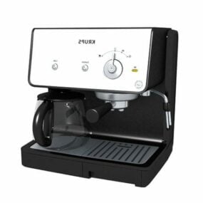 Máquina de café expreso Krups modelo 3d