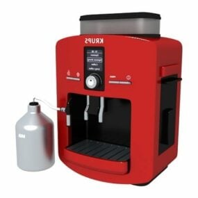 Krups Espresso Coffee Maker Machine 3d model