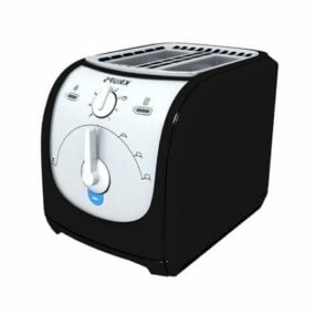Krups Kitchen Toaster 3d model