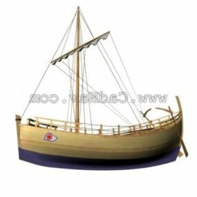 Watercraft Kyrenia Ship 3d model