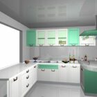 L Kitchen Design With Bar Counter