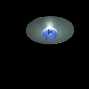 Model 3D Lampu Langit-langit Led Downlight